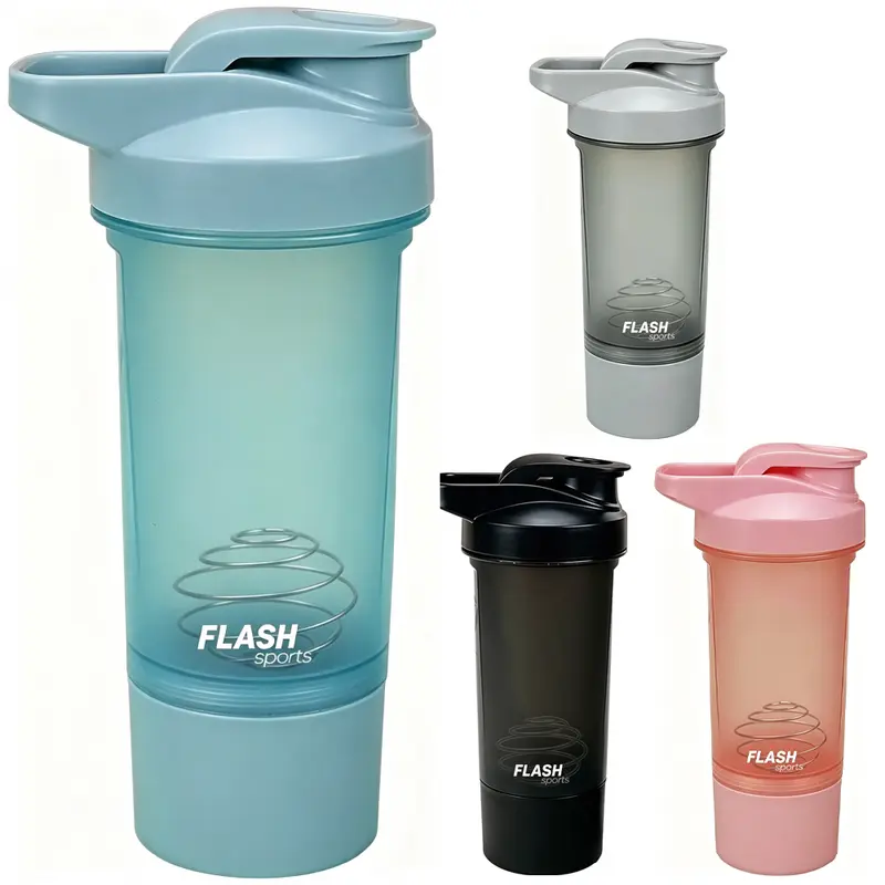 COQUETELEIRA SHAKEIRA DE PLASTICO COM MISTURADOR / ESFERA 650ML