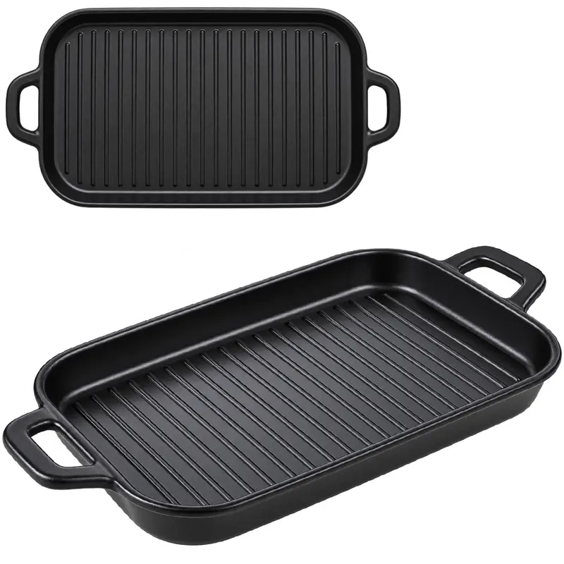 BANDEJA PETISQUEIRA DE MELAMINA RETANGULAR COM ALCA BLACK 29,5X15,5X3CM