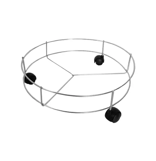 SUPORTE CARRINHO ARAMADO PARA BOTIJAO E VASO 30CM DE Ø