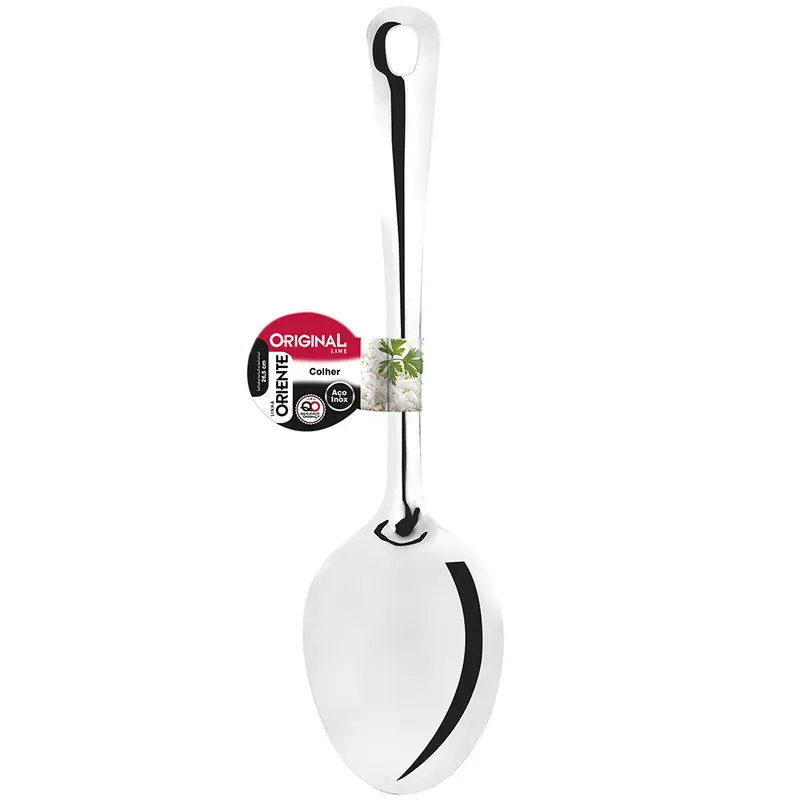COLHER DE ARROZ DE INOX ORIENTE 26,5X6CM
