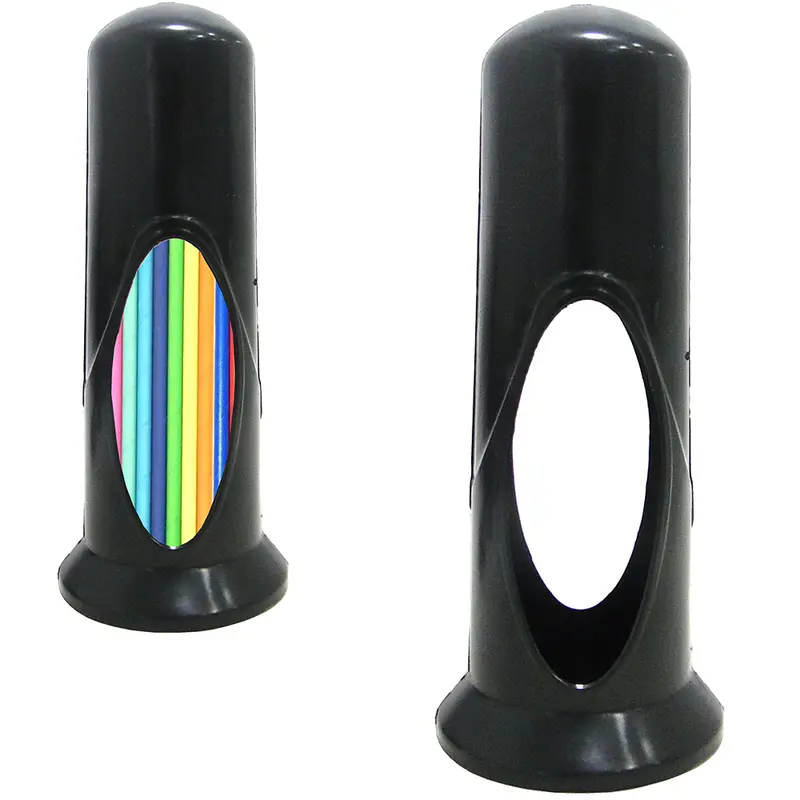 PORTA CANUDOS DE PLASTICO PRETO