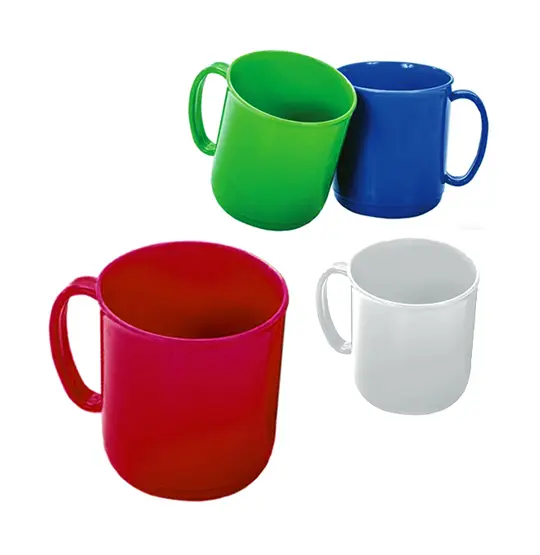 CANECA DE PLASTICO ESCOLAR COLORS 300ML