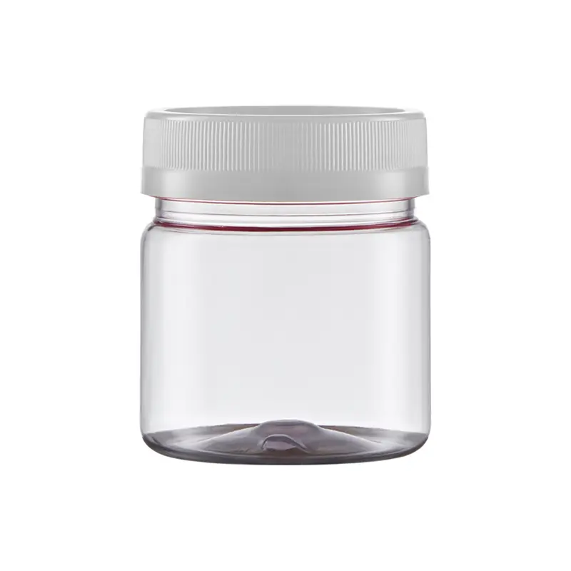 ORGANIZADOR DE PLASTICO REDONDO COM TAMPA BRANCA 150ML