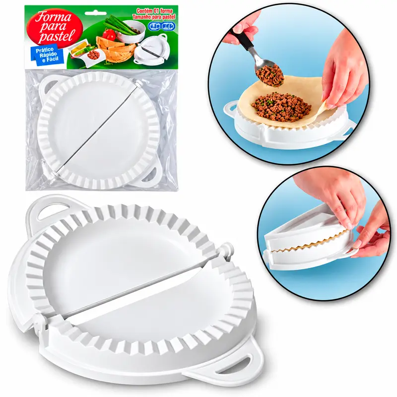 FORMA DE PLASTICO PARA PASTEL / FOGAZZA 15,5CM DE Ø NA SOLAPA