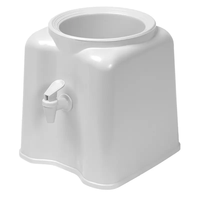 SUPORTE DE PLASTICO PARA GALAO DE AGUA COM TORNEIRA 24X22X22CM