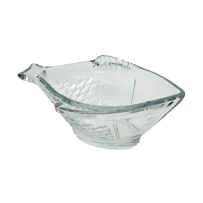 PETISQUEIRA DE VIDRO PEIXE 110ML 13X10X5CM