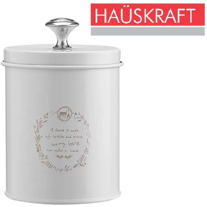 POTE DE LATA REDONDO CLASSIC HAUSKRAFT 430ML