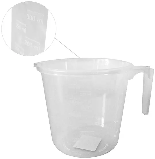 JARRA DE MEDIDA / DOSADOR GRADUADO DE PLASTICO 600ML