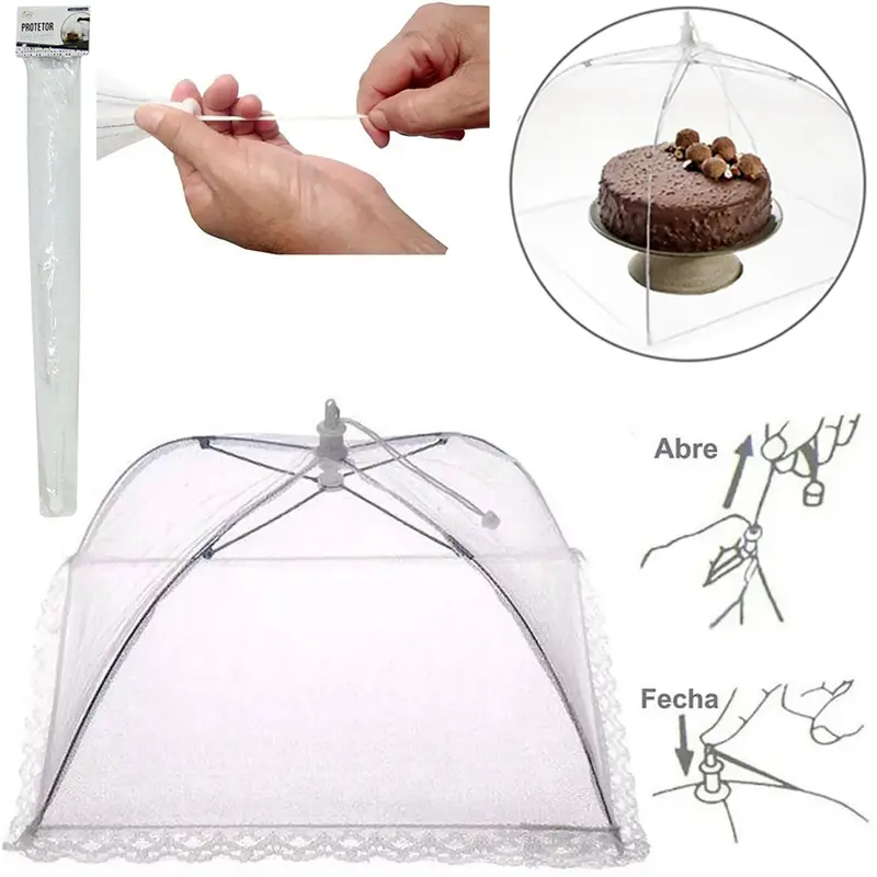PROTETOR DE RENDA PARA ALIMENTOS ABRE / FECHA 45CM