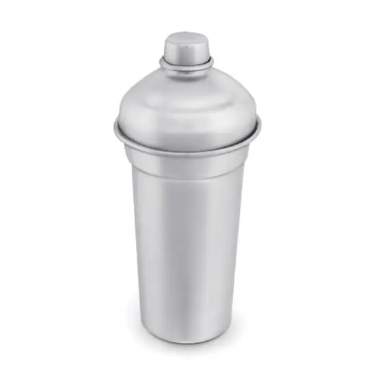 COQUETELEIRA SHAKEIRA DE ALUMINIO LIXADA 580ML