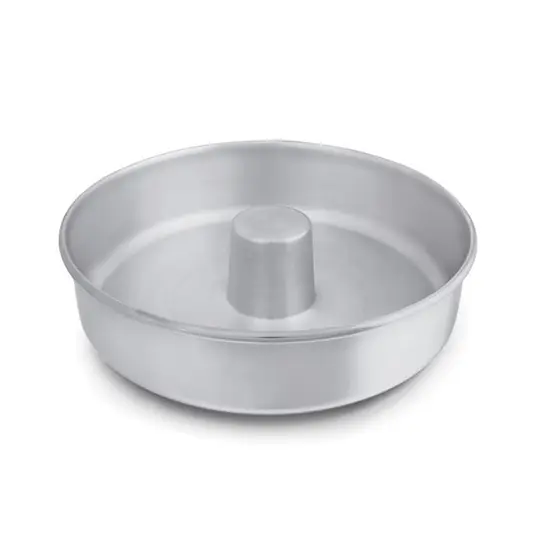 FORMA ASSADEIRA DE ALUMINIO PARA BOLO / TORTA / PUDIM COM TUBO 7X20CM DE Ø 1750ML