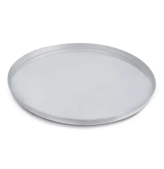 FORMA ASSADEIRA DE ALUMINIO PARA PIZZA 35 POLIDO