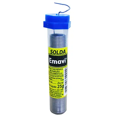 ESTANHO PARA SOLDA 1MMX4M 25G