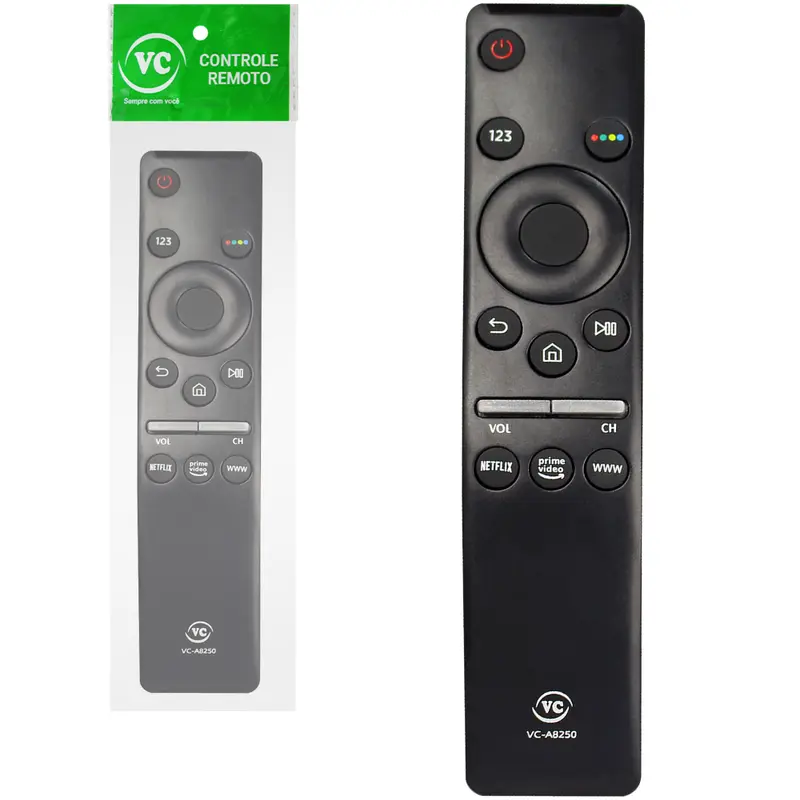 CONTROLE REMOTO COMPATIVEL TV LCD SAMSUNG 16,5X3,5CM