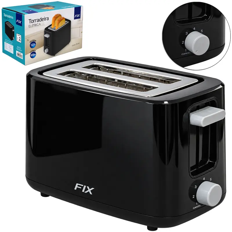TORRADEIRA ELETRICA 127V 950W FIX