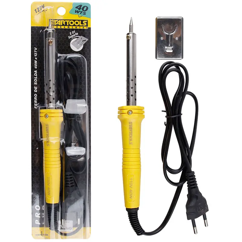 FERRO DE SOLDA COM SUPORTE 40W 127V PRO