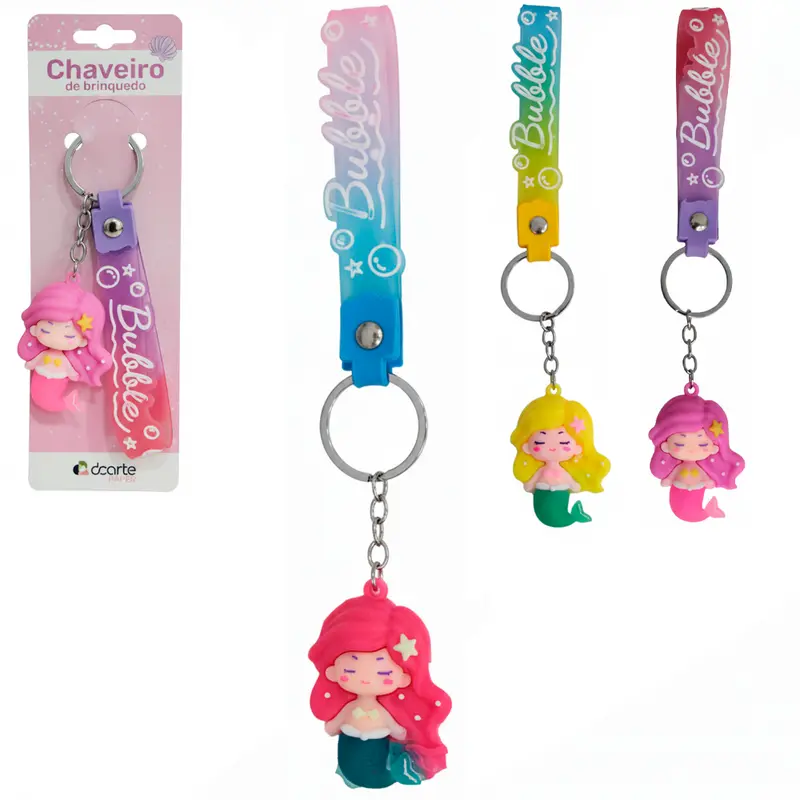 CHAVEIRO EMBORRACHADO DE PVC SEREIA PAPER