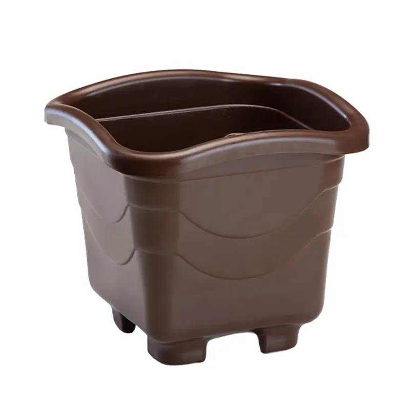 VASO QUADRADO COFFEE GRANDE 10L 31X28CM DE PLASTICO