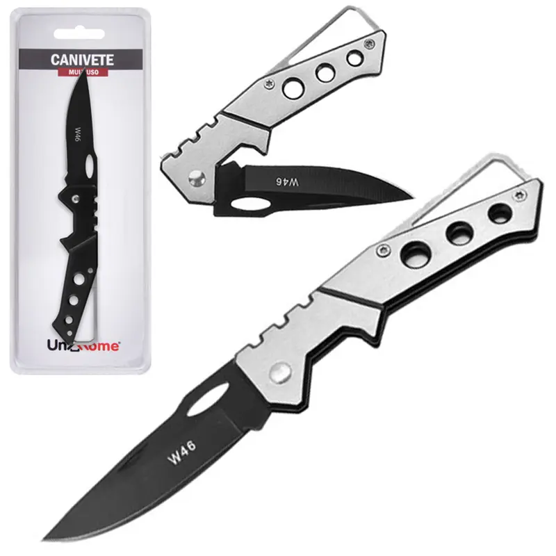 CANIVETE MANUAL DOBRAVEL DE INOX 16,7CM
