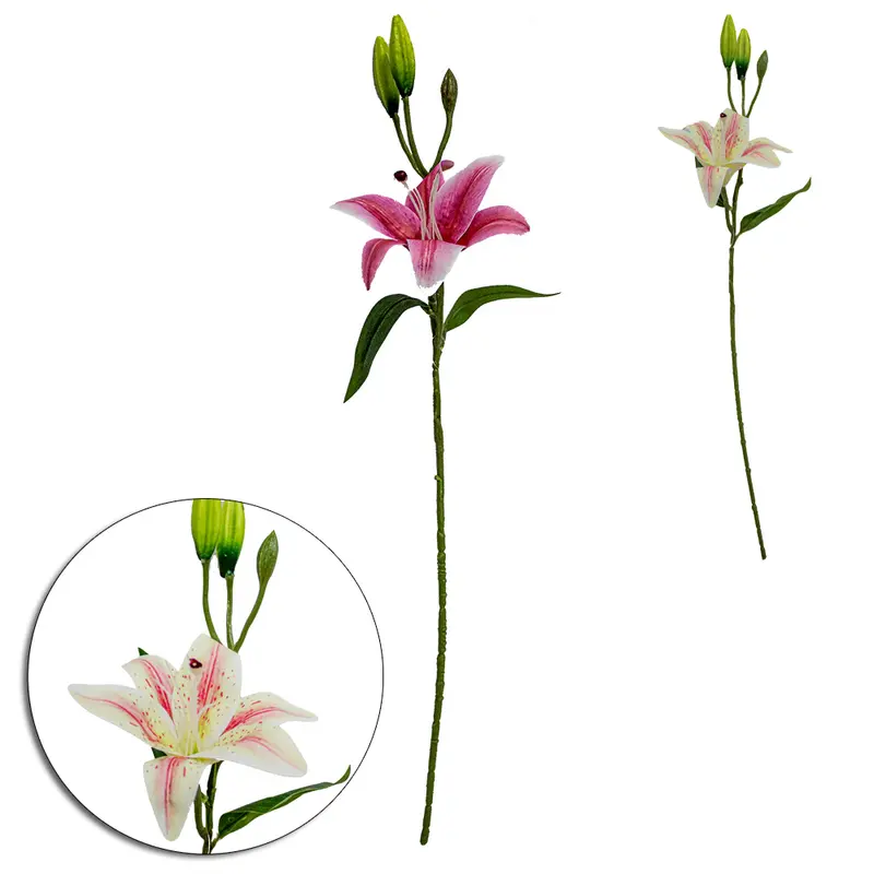 FLOR PERMANENTE LIRIO 63CM