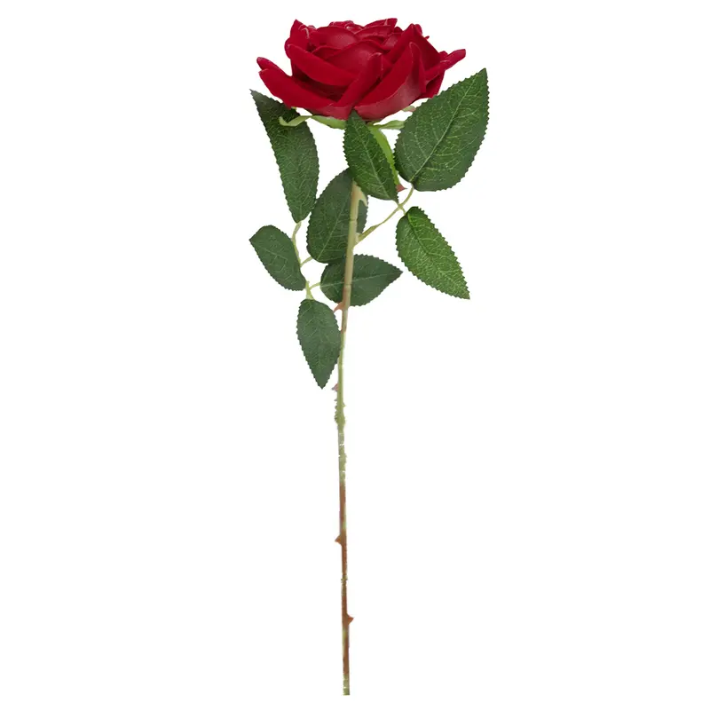 FLOR PERMANENTE HASTE DE ROSA CHILENA 61CM