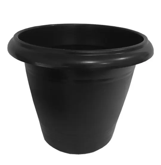 VASO REDONDO PRETO 700ML 10,5X11,5CM DE Ø DE PLASTICO