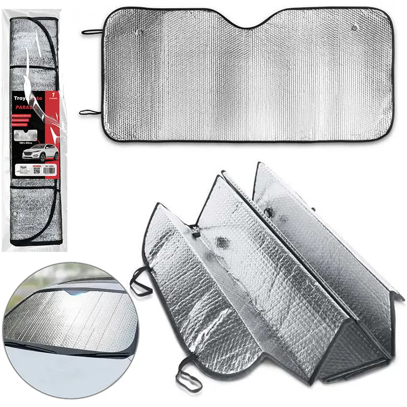PROTETOR SOLAR AUTOMOTIVO PARA PARA-BRISA 130X60CM