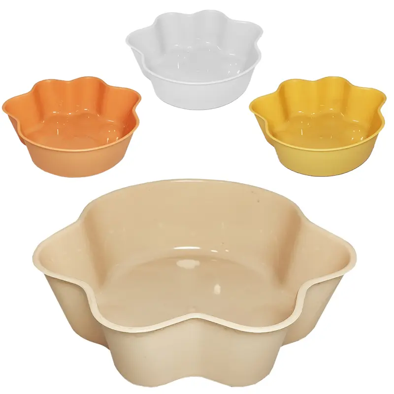 COMEDOURO / BEBEDOURO DE PLASTICO PATA 400ML 14X13,5X4CM
