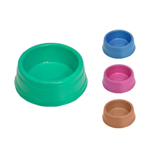 COMEDOURO / BEBEDOURO DE PLASTICO COLORS Nº 3 1100ML 7,5X18CM DE Ø