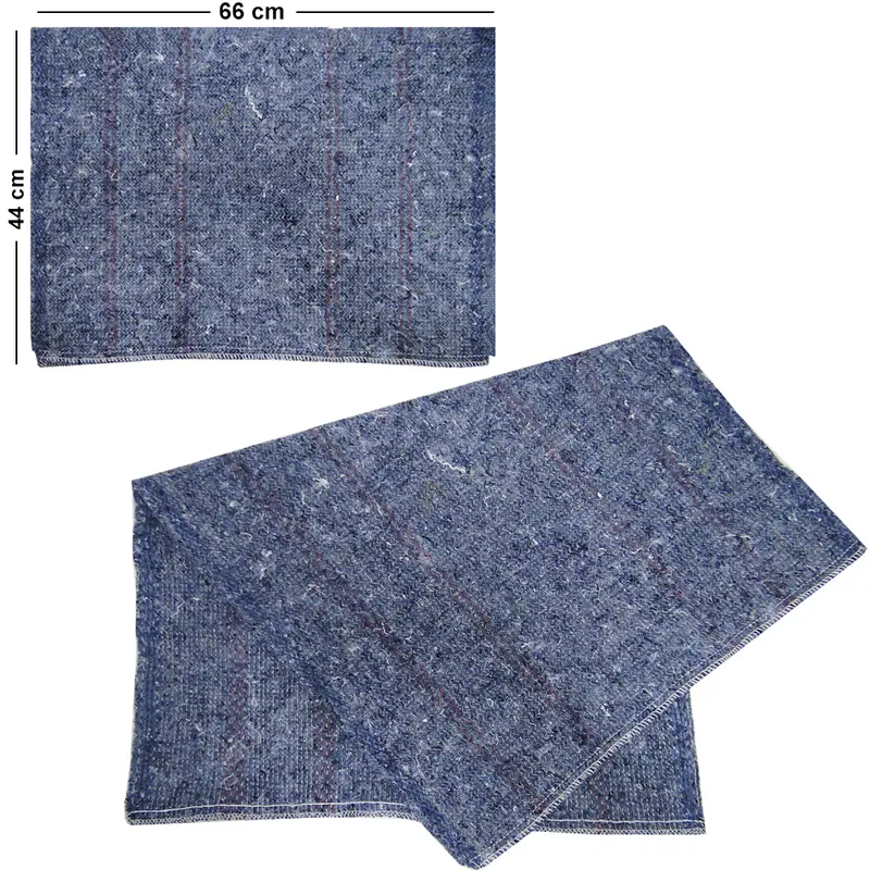 PANO DE LIMPEZA DE ALGODAO MULTIUSO ESFREGAO AZUL SUPERFLEX 66X40CM