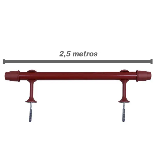 KIT VARAO 2,5M MOGNO Nº 01 FINO 19MM
