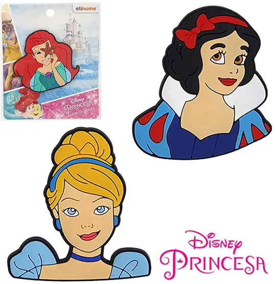 IMA DE GELADEIRA DECORATIVO EMBORRACHADO PRINCESAS