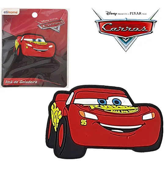 IMA DE GELADEIRA DECORATIVO EMBORRACHADO CARROS