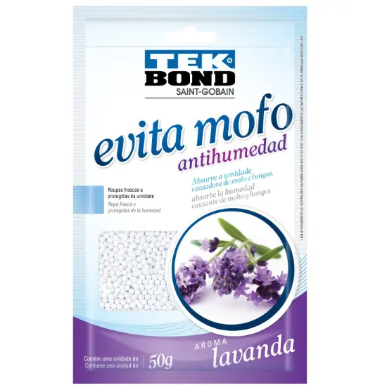 EVITA MOFO / DESUMIDIFICADOR DE AMBIENTES LAVANDA 50G