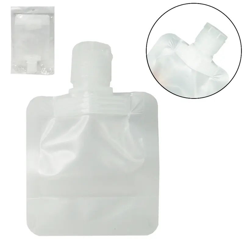 FRASCO FLIP TOP DE PLASTICO BISNAGA PARA VIAGEM COM TAMPA 50ML NA SOLAPA CVD