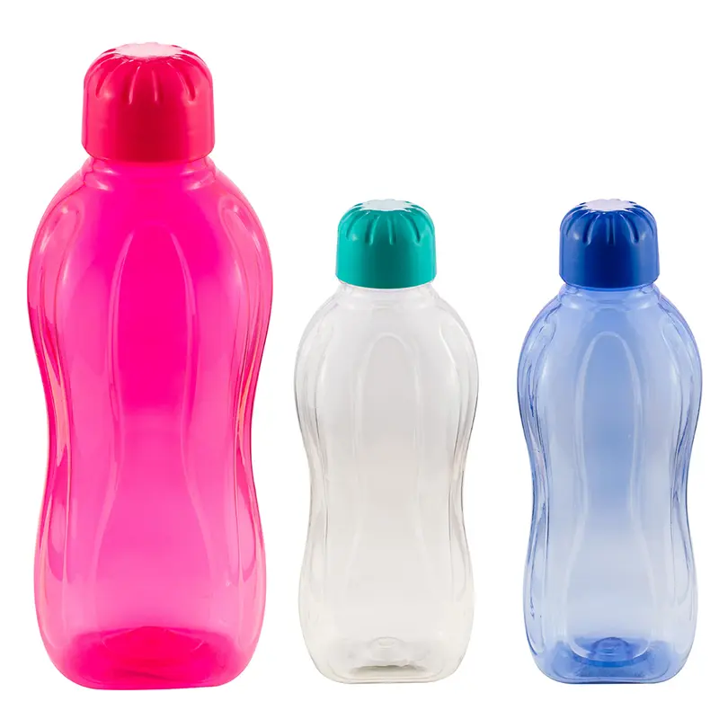 GARRAFA SQUEEZE DE PLASTICO PET CONSTELACAO COM TAMPA TRANSCOLOR 520ML STTW