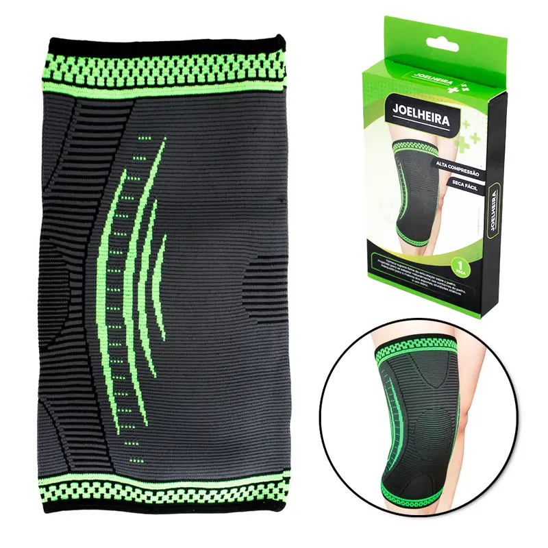 JOELHEIRA ALTA COMPRESSAO DE NYLON IMPOFIT