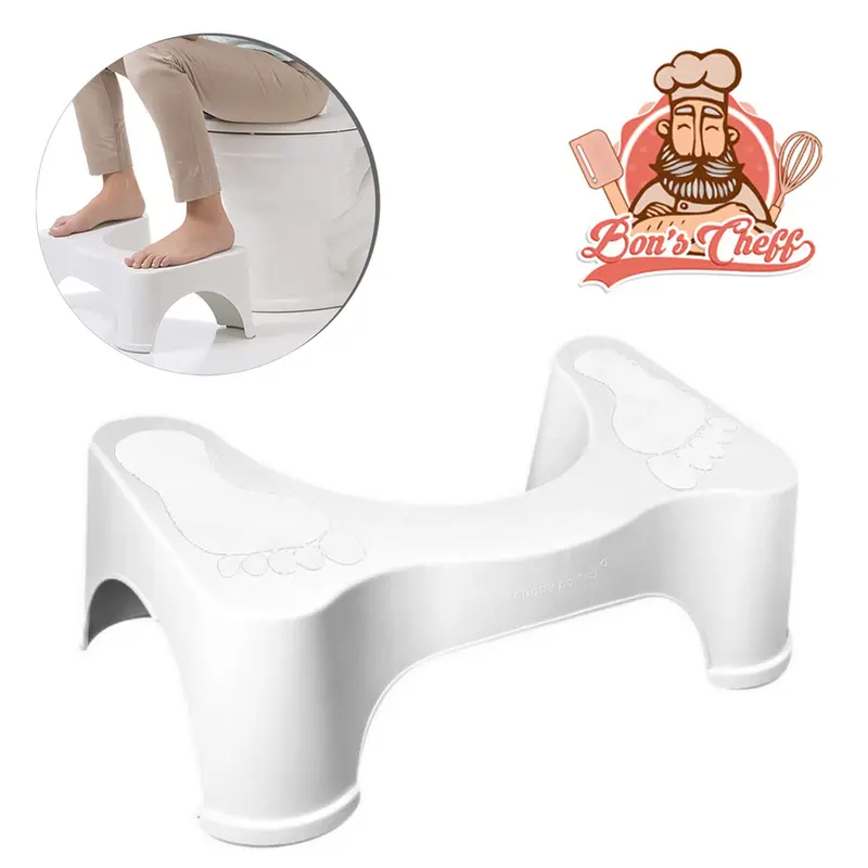 BANCO DE APOIO COCORAS PARA VASO SANITARIO DE PLASTICO 41X26,5X17CM