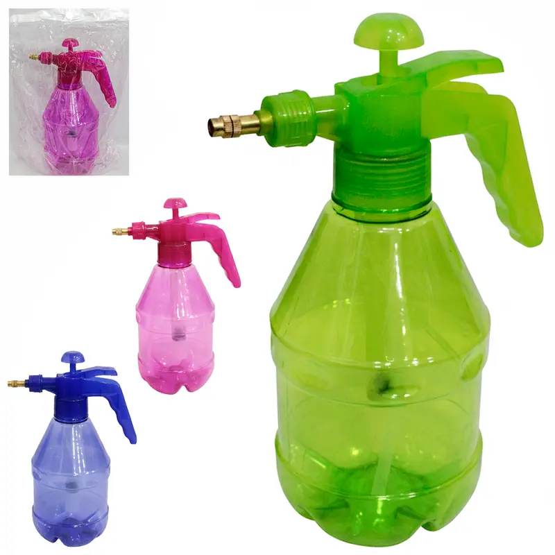 PULVERIZADOR DE PRESSAO / BORRIFADOR DE PLASTICO PET TRANSCOLOR 1,8L