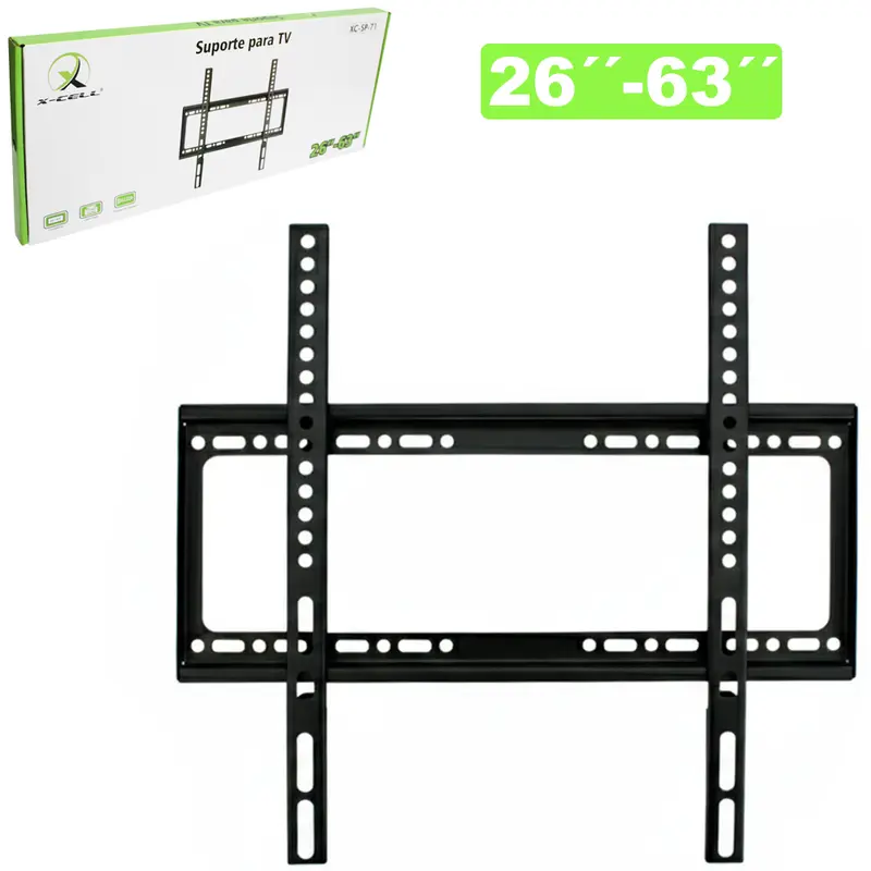SUPORTE PARA TV DE 26'' A 63'' FIXO UNIVERSAL X-CELL