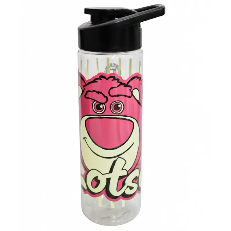 GARRAFA SQUEEZE DE PLASTICO PET LOTSO COM TAMPA E ALCA 700ML