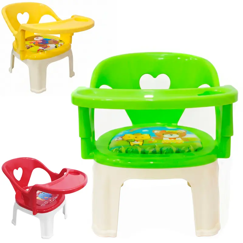 POLTRONA / CADEIRINHA ALIMENTACAO / REFEICAO DE PLASTICO ALMOFADADO INFANTIL COM SOM + BANDEJA REMOVIVEL