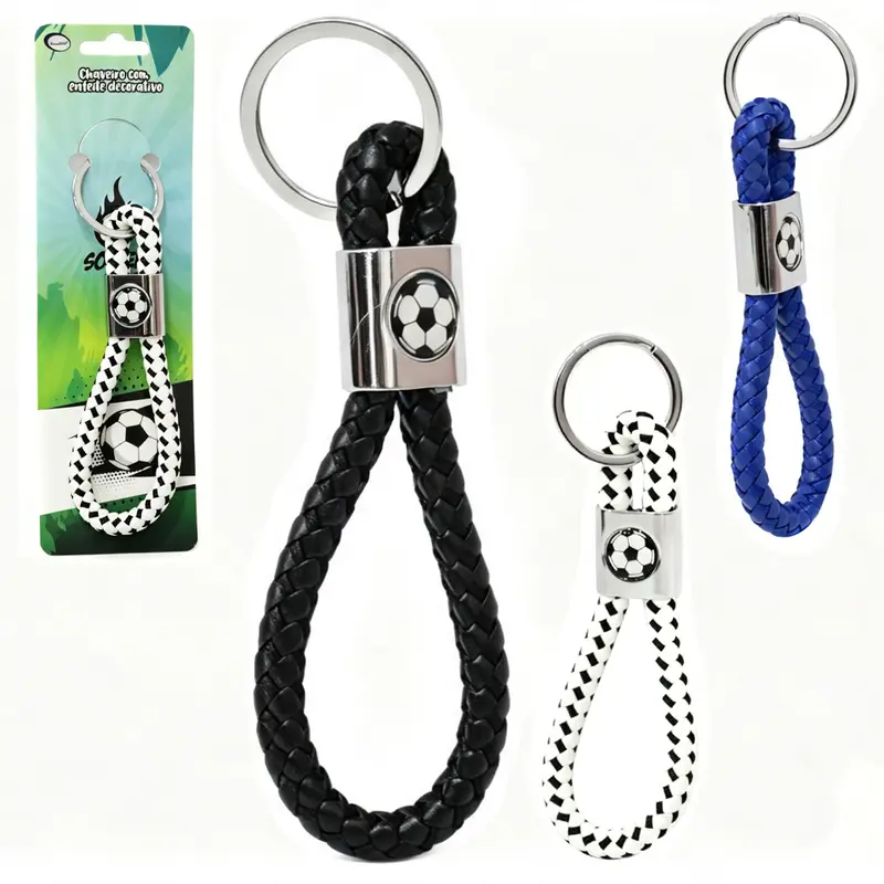 CHAVEIRO DE METAL ENFEITE DECORATIVO SOCCER