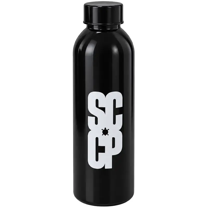 GARRAFA SQUEEZE DE PLASTICO PET CORINTHIANS COM TAMPA 600ML