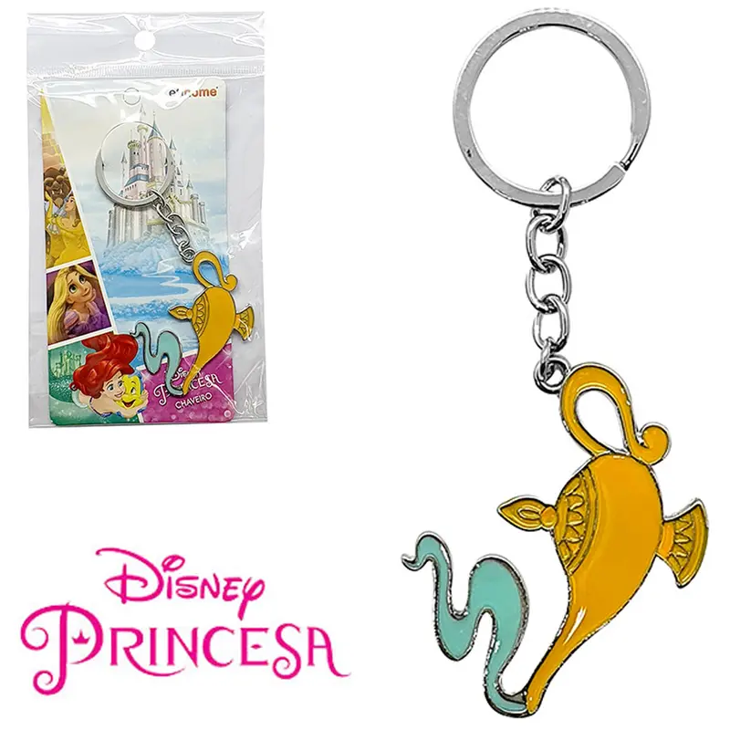 CHAVEIRO DE METAL PRINCESA NA SOLAPA