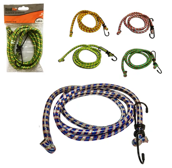 ELASTICO EXTENSOR MULTIUSO COLORS 1,5MX10MM