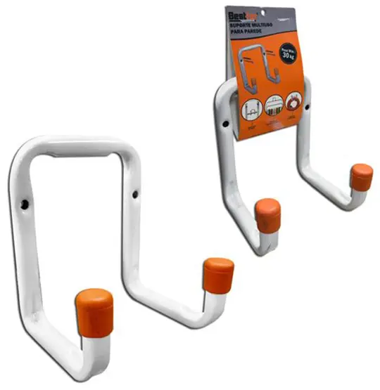 SUPORTE MULTIUSO DE ACO PARA PAREDE 30KG