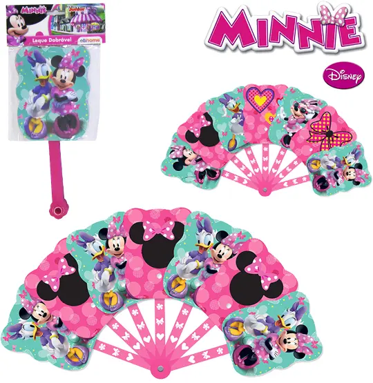 LEQUE DE PLASTICO DOBRAVEL MINNIE