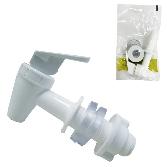 TORNEIRA DE PLASTICO PARA FILTRO / BEBEDOURO BRANCA