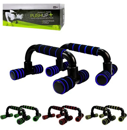 BARRA DE APOIO PARA EXERCICIOS OMBRO / TRICEPS / PEITO / ABDOMEN PUSHUP